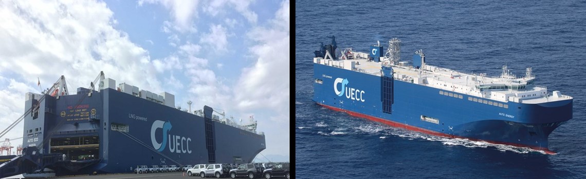 Deployment of two new dual fuel LNG PCTCs on the Baltic service 